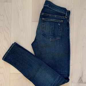 Rag & Bone/JEAN Ankle Length Skinny Jeans